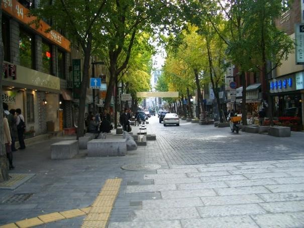 Vacances en Corée quartier Insadong à Séoul avec routedelacoree.com