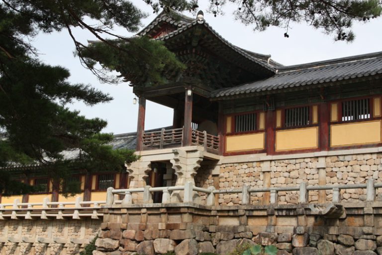 Voyage en Corée Gyongju temple bulguksa